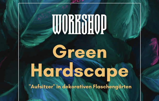 Workshop Green Hardscape am Sonntag 19.04.2026 vom 11 uhr bis 13 Uhr